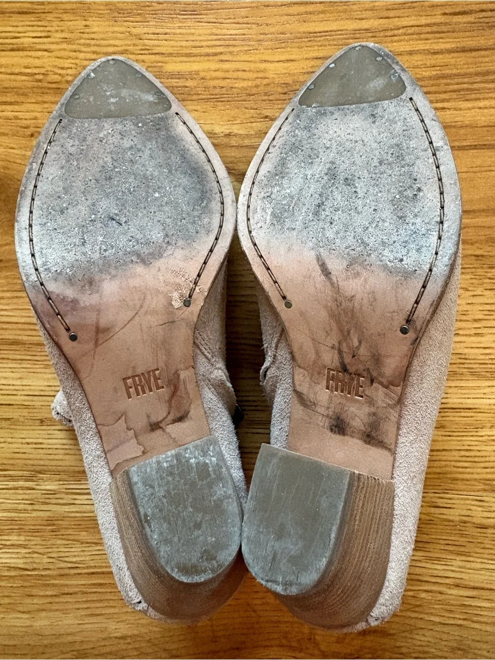 Frye Reed Scallop Shootie Ankle Boots 8.5